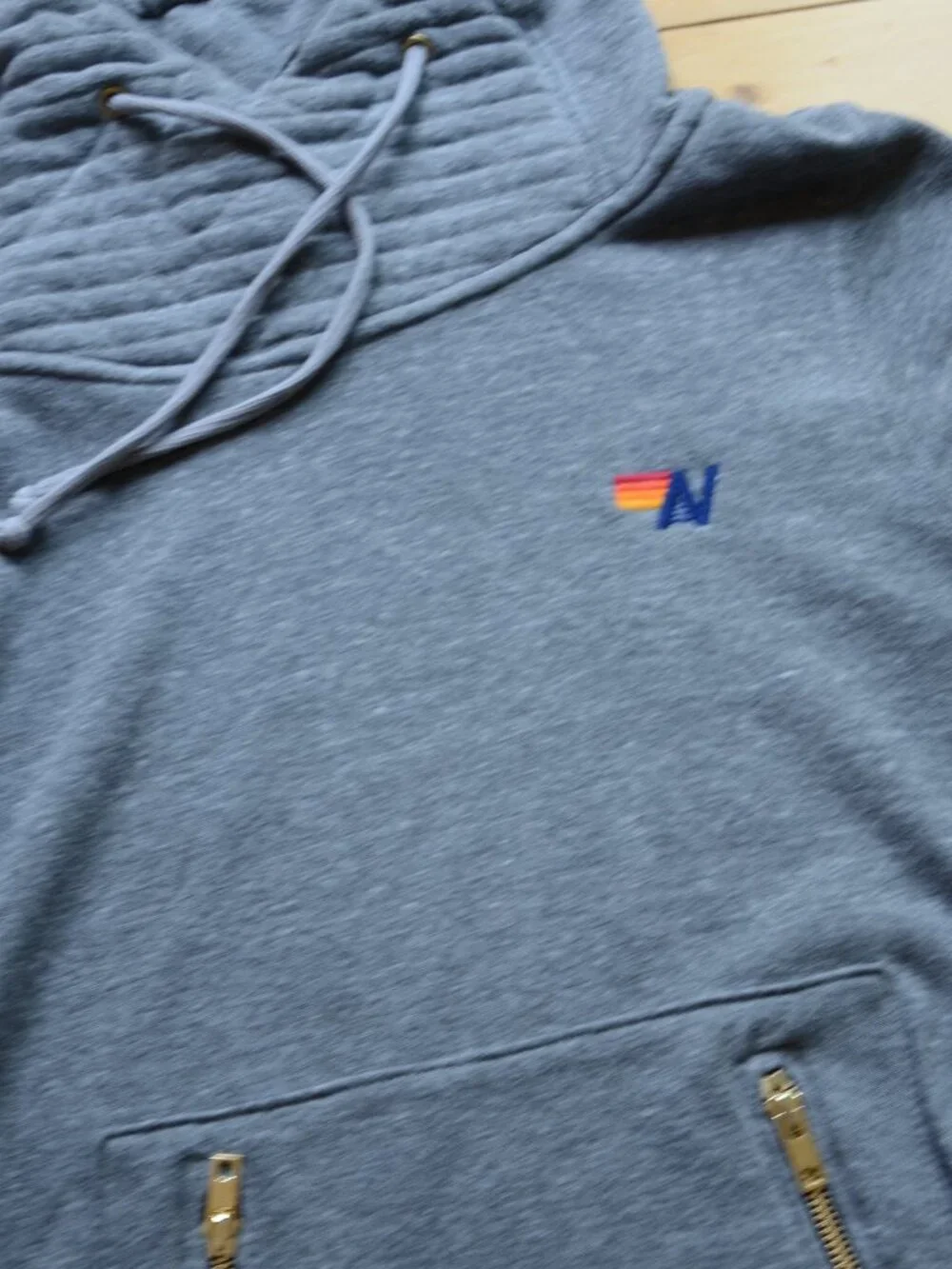 Aviator Nation Ninja Pullover Hoodie Size M Unisex